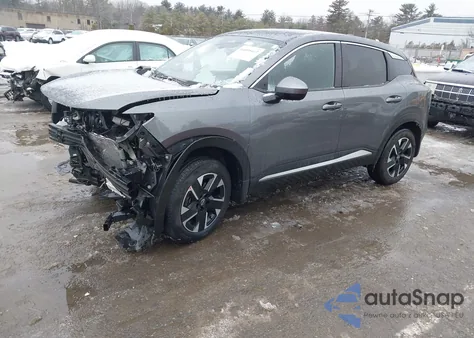 2025 Nissan Kicks Sv Intelligent Awd z USA, uszkodzony, nr VIN 3N8AP6CB0SL328674